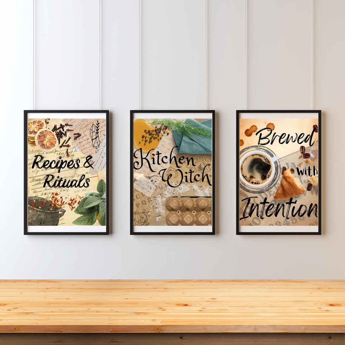 handmade kitchen, over 100 prints - digital wall art... Witchy Kitchen Wall Art- Printable Bundle- Digital Download - Etsy