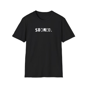 Unisex Softstyle T-Shirt - Stoned Vibe Tee, Casual Wear, Gift for Him or Her, Comfortable Everyday Wear, Summer Style, Unique Graphic Tee