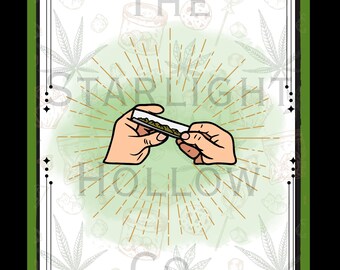 Rolling Joint Tarot Art Print: CDXX Collection (Digital Download)