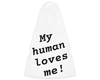 Custom Pet Hoodie, Soft Polyester Dog Apparel