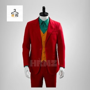 Exclusive Arthur Fleck Suit - Inspired by Joaquin Phoenix Joker 2 Costume - Custom Tailored Cosplay Ensemble for Fans - Theatre Costume