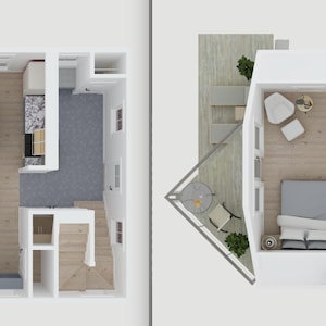 Barndominium plans with detailed blueprints for any size home. A mix of rustic and modern styles for tiny homes, luxury cabins or cottages.