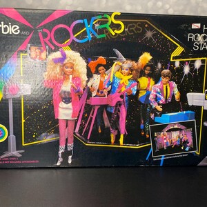 Vintage Barbie Rockers Stage Playset Etsy