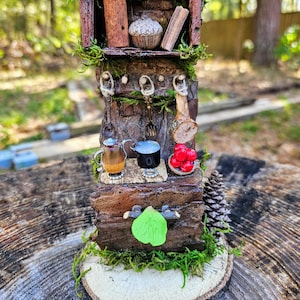 Fairy Garden Kitchen, Fairy Stove, Fairy Furniture, Dollhouse Furniture, Fairy Accessories, Fairy Garden