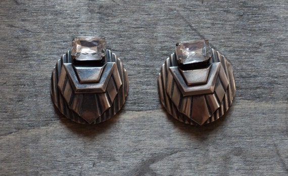 Ermani Bulatti Transformers Clip-On Earrings | Si… - image 1