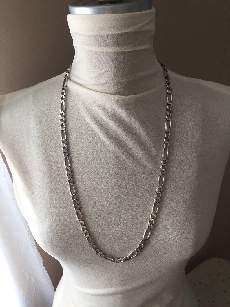 50 Cm Silver Figaro Chain 3 1 925 Silver 2 Mm And 50 Cm Long Sterling Figaro Link Chain Necklace Sterling Silver Silver Chains Jewelry Valresa Com