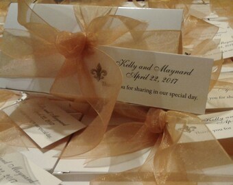 Elegant Wedding Favors for that Very Special Day.  Taste of New Orleans!  Best in Quality and Taste!  DeliciousPralines by Rosalyn