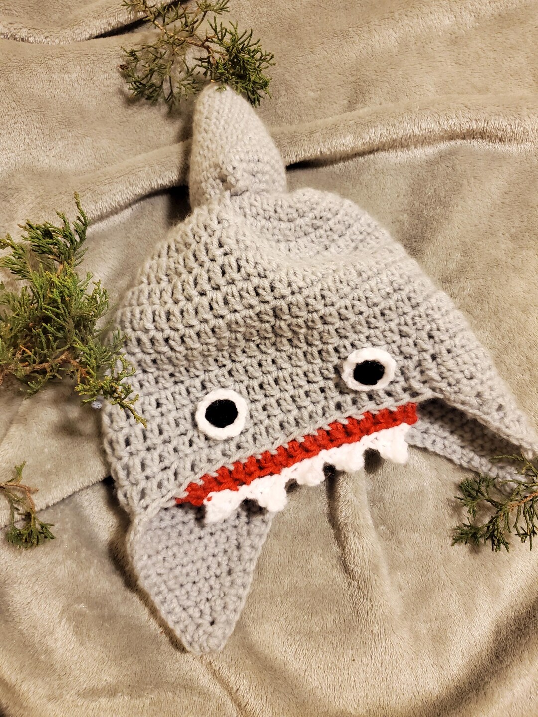 Shark Hat - Etsy
