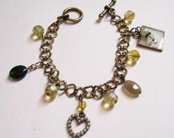 Charming Vingtage Brass Bracelet