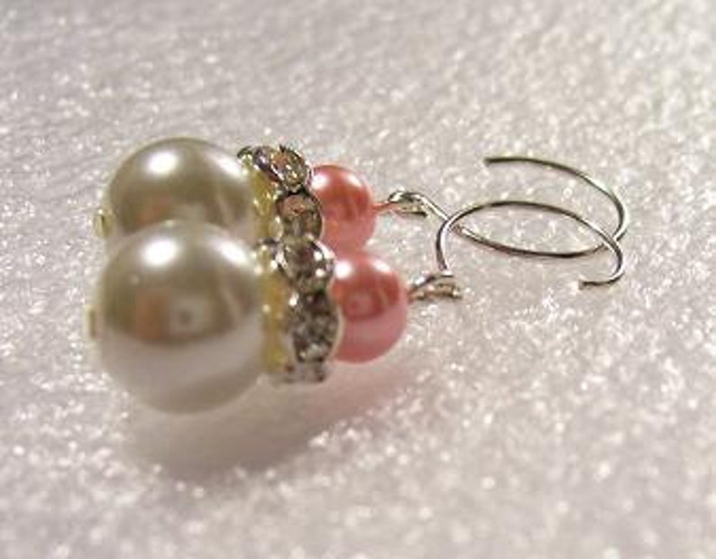 Elegant Paradies Pearl Earrings - Etsy