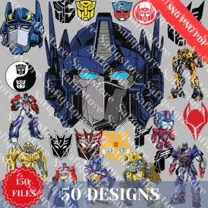 Transformers PNG - Transformers PNG Clipart - Transformers Bundle -Transformers Birthday -Transformers Vector- Transformers Instant download