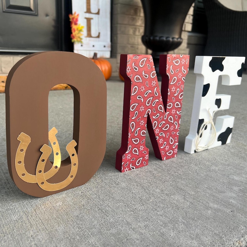 Birthday Letters - “first Rodeo” - Etsy