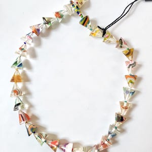 Sobral Rare Early Preterito Perfeito Hughinho Cone Beads Artist Made Necklace