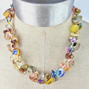 Sobral Rare Early Preterito Perfeito Marquinho Cone Beads Artist Made Necklace