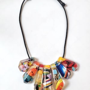 Sobral Acontecencias Preterito Pereito Inclusion Bead Artist Made Necklace