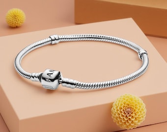 Silver Barrel Snake Bracelet Moments Jewellery