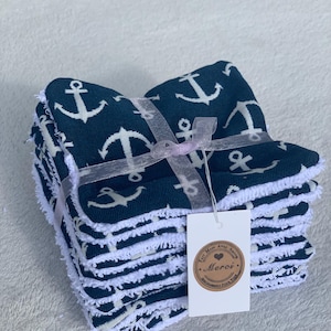 Lots of reusable washable wipes 12X12cm
