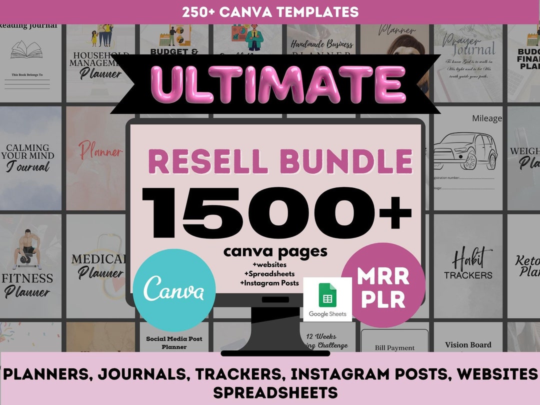 Ultimate Bundle MRR PLR Products for Passive Income Resell Bundle ...