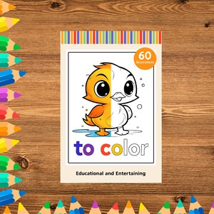 Fantasy & Real Creatures Coloring Adventure – 60 Magical Pages for Kids with Enchanted Beasts, Mythical Dragons, and Real Wildlife to Color