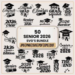 senior 2026 svg | senior 2026 |  senior 2026 png | Class of 2026 SVG | high school svg |  Graduation 2026 Svg | Senior 2026 Shirt Svg