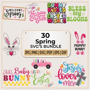 Spring SVG Bundle | Welcome Spring Svg | Rustic Spring Svg | Flower svg | Spring Svg | Spring Cut Files | Hello Spring Svg | SVG | PNG | Eps