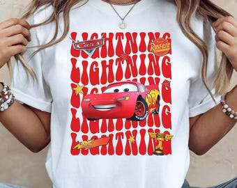 Disney Cars T-shirt, Pixar Lightning McQueen Tee, Tow Mater Sweatshirt, Sally Carrera Tee, Disney Family Trip Shirt, Disneyland Vacation Tee