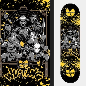 スケートボード Supreme/Wu-Tang Clan Skateboard Supreme Wu-Tang Clan Skateboard Deck Multicolor - FW25 - JP