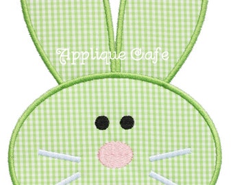 Bunny 741 visage 3 broderie appliques Design