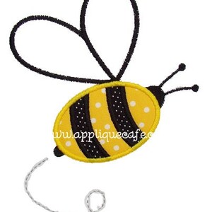 310 Bumble Bee Machine Embroidery Applique Design