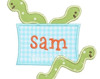 278 Bait Machine Embroidery Applique Design