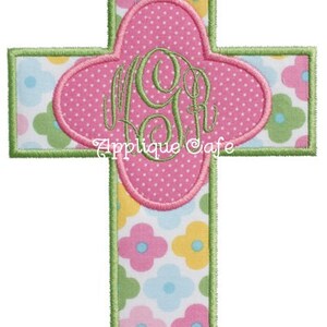 599 Kreuz 4 Maschine Stickerei Applique-Design