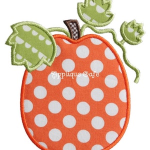 661 Pumpkin 8 Machine Embroidery Applique Design