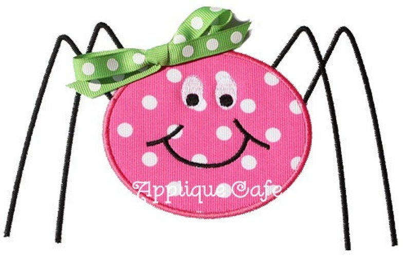 199 Simple Spider Machine Embroidery Applique Design Etsy