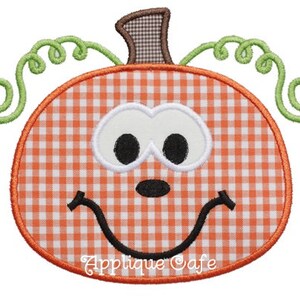 667 Pumpkin 9 Machine Embroidery Applique Design