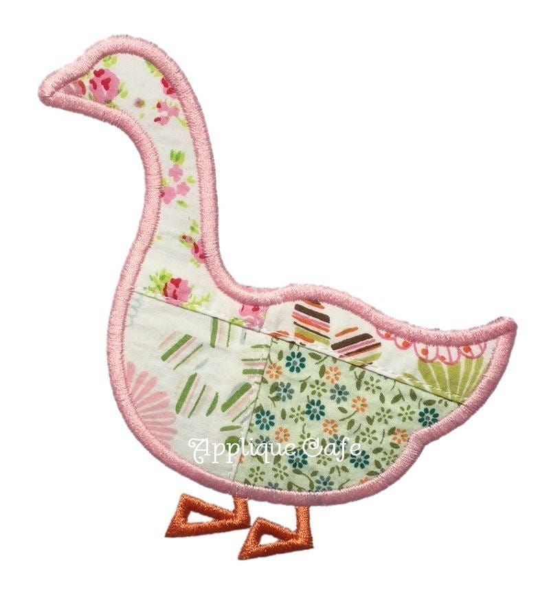 992 Goose Machine Embroidery Applique Design