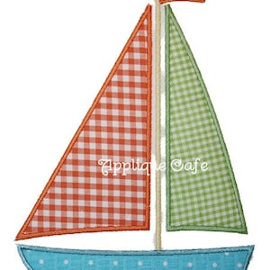 Diseño de apliques de velero 071 máquina del bordado