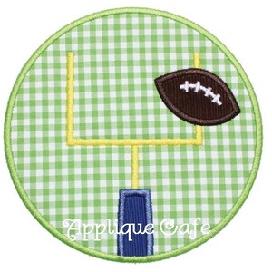 491 Field Goal Patch Applique Design