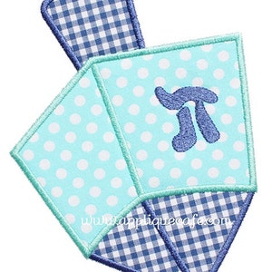 552 Chanukka Dreidel Maschinenkonstruktion Stickerei Applique