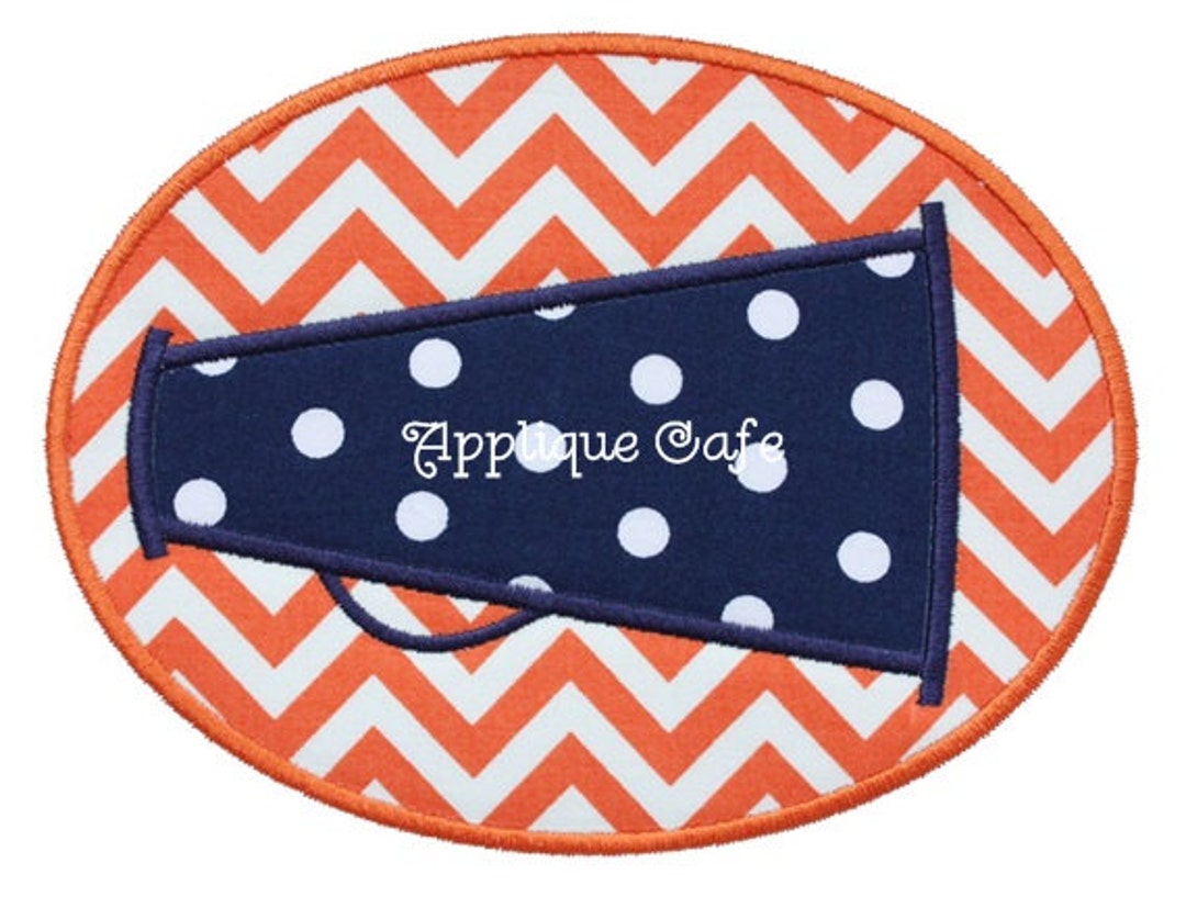 021 Megaphone Patch Applique Design Etsy