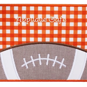 798 Football Patch 2 Machine Embroidery Applique Design