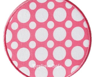 009 Circle and Rectangle Machine Embroidery Patch Appliques