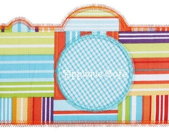 Quilted Patchwork Photographer Camera Zig Zag Stitch Applique Machine ...