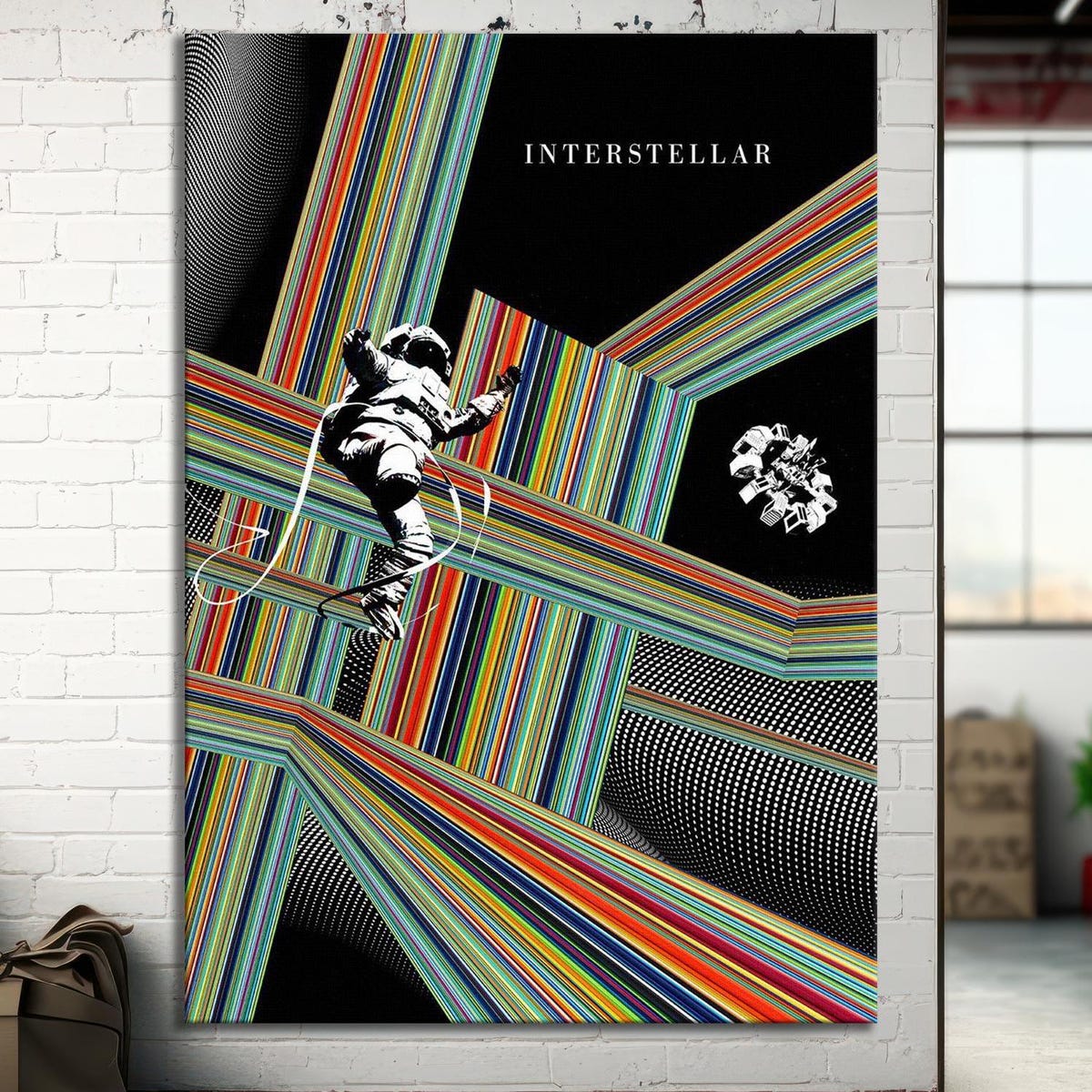 Interstellar, 14x20 Ready to Hang Canvas Wall Art - Etsy
