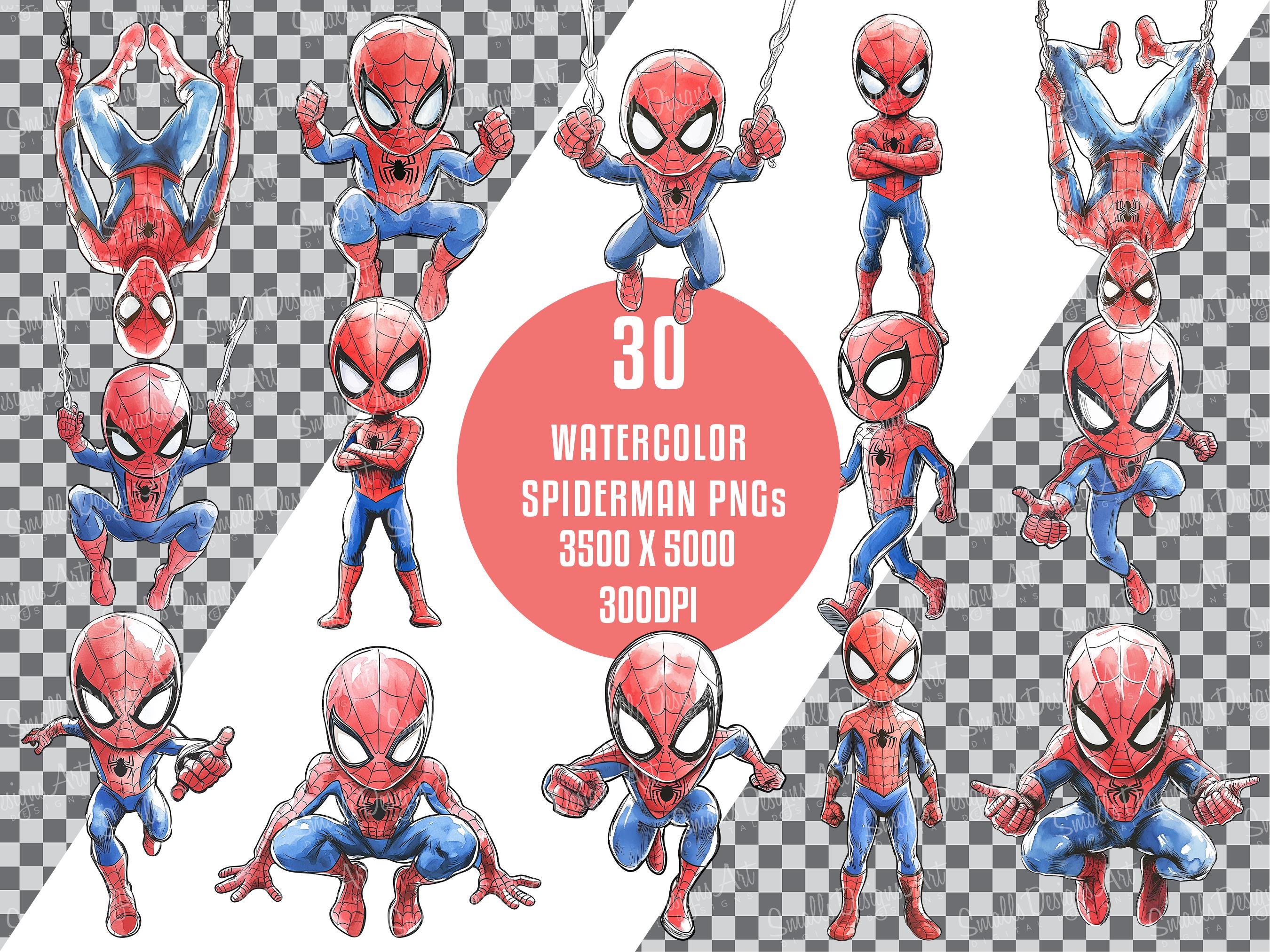 Upside Down Spiderman Svg - Etsy, image size:2700x2025