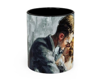 Artistic Ceramic Mug | Original Art Print Coffee Mug | Unique Gift for Art Lovers | Janixall Design