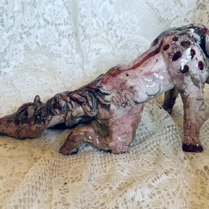 Raku Horse #5