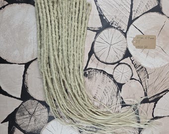 16 pcs synthetic Dreadlocks, DE, Length 55-60 cm, Diameter approx. 8-9 mm