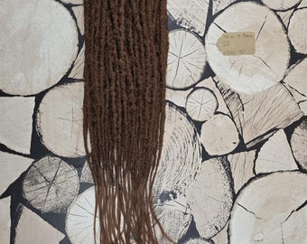 16 pcs synthetic Dreadlocks, DE, Length 55-60 cm, Diameter approx. 8-9 mm