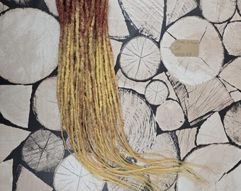 16 pcs synthetic Dreadlocks, DE, Length 55-60 cm, Diameter approx. 8-9 mm