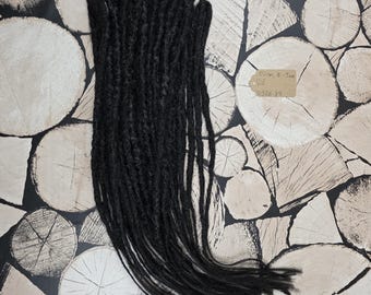 16 pcs synthetic Dreadlocks, DE, Length 55-60 cm, Diameter approx. 8-9 mm
